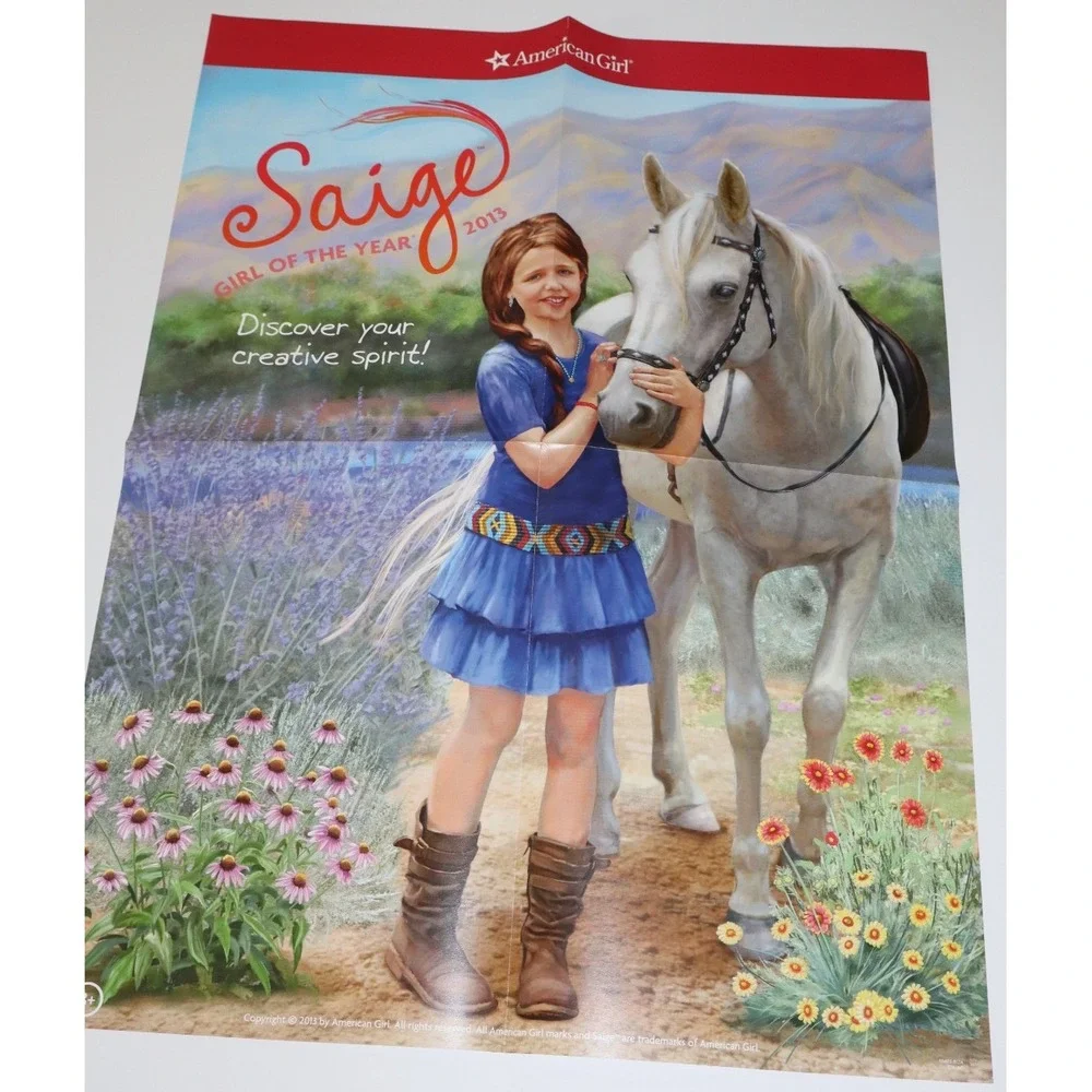 American Girl Doll Girl of Year 2013 Saige 2 Movie Book Wall Posters 18